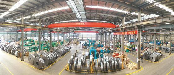 湖北大帆金屬制品火力全開忙生產